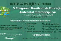 ABERTAS AS INSCRIÇÕES AO PÚBLICO PARA O V COBEAI 2019