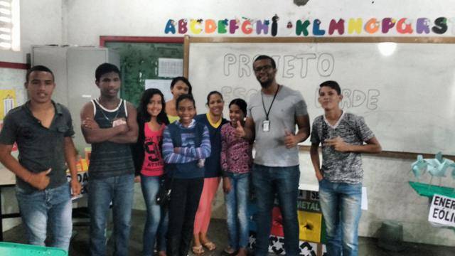 Educação Ambiental para a cidadania. Escola Dr José Gonçalves. Senhor do Bonfim-BA. 15-11-2016