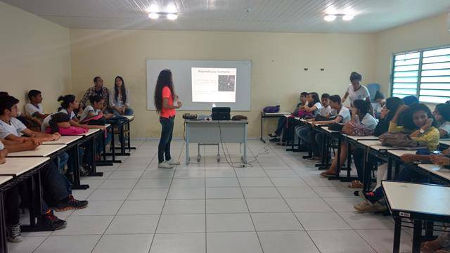 Saúde Ambiental. DSTs e Gravidez na adolescência. Escola Marechal Antonio Alves Filho. Petrolina-PE. 13-10-2016