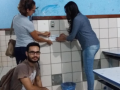 Adesivagem da Escola Rui Barbosa. Juazeiro-BA. 26/03/2018.