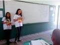 Adesivagem contou com 80 alunos da Escola Municipal Professora Eliete Araújo de Souza, em Petrolina (PE), dia 06.09.