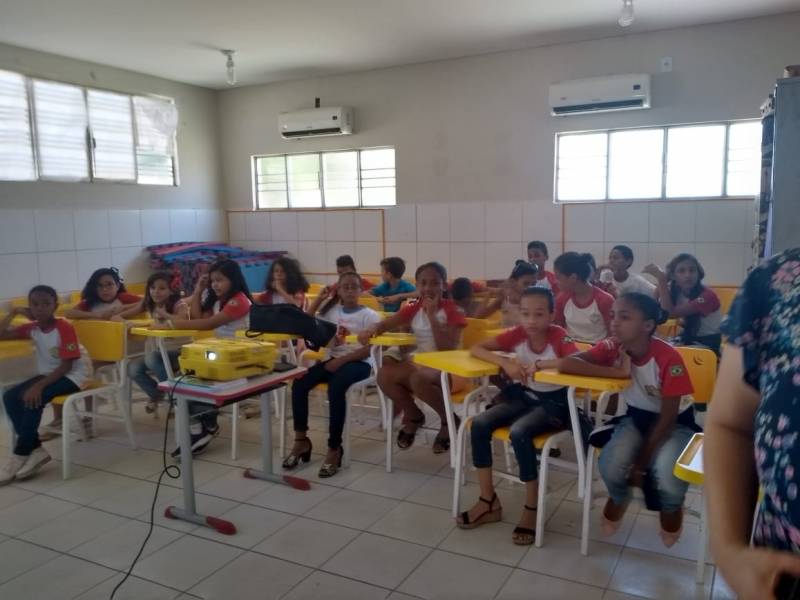 Atividade Hortas Escolares. Escola Ludgero de Souza Costa. Juazeiro-BA. 01/03/2019.