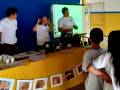 Oficina com a temática flora da caatinga na Escola EREM Osa Santana em Petrolina (PE), no dia 26-08.