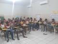 Atividade de arborização. Escola Guiomar Lustosa, Juazeiro-BA. 03/10/18