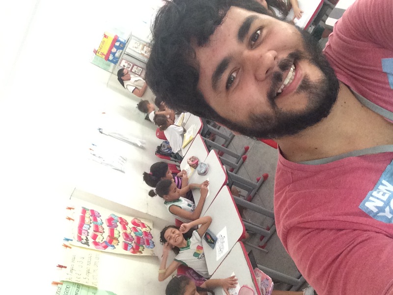Atividade de arte ambiental - Escola São Domingos Sávio - Petrolina-PE - 21.11.15