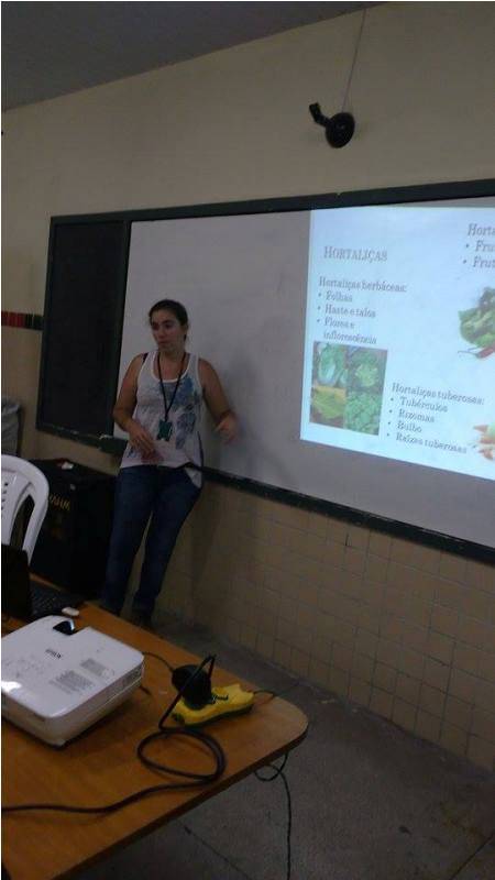 Atividade de reciclagem, coleta seletiva e hortas agroecológicas - Escola Estadual Gercino Coelho - Petrolina-PE - 29.10.15