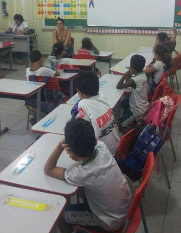 Atividades de Arte Ambiental. Escola São Domingos Sávio. Petrolina-PE. 29-09-2016