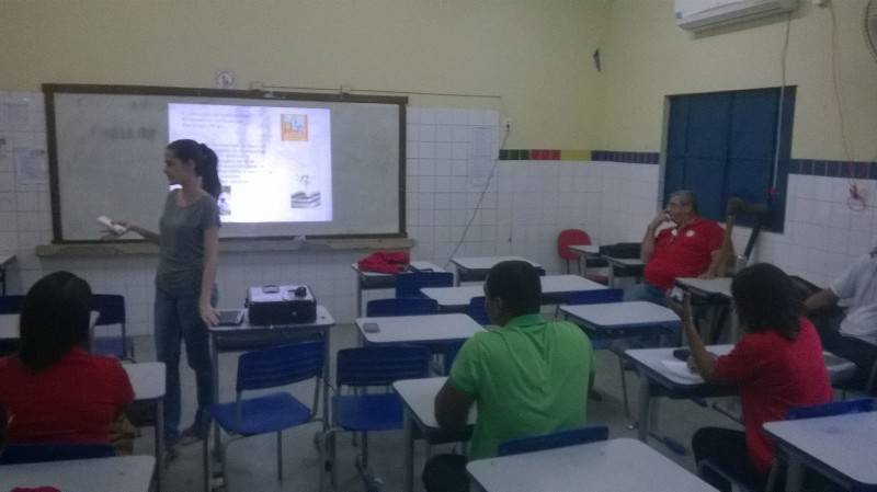 Atividade de ambientalização - Escola Professor Simão Amorim Durando - Petrolina-PE - 20.08.15