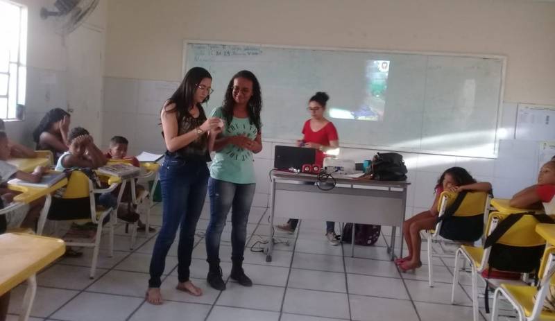Atividade Reciclagem. Escola Joca de Souza Oliveira.Juazeiro-BA. 21/10/2019.