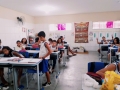 Atividade de panfletagem ocorreu dia 1.11 na Escola Judite Leal Costa, em Juazeiro (BA) com 40 crianças.