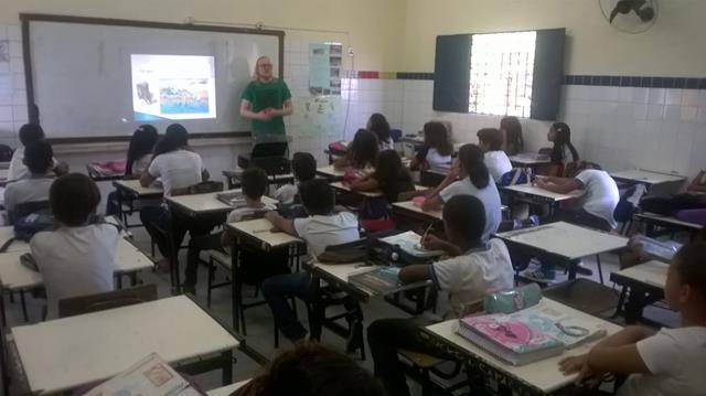Atividades de Saúde Ambiental. Escola Prof Simão Amorim Durando. 18-04-2016