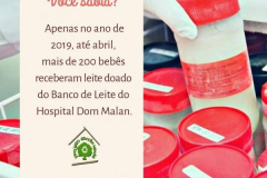 CAMPANHA DE DOAÇÃO DE FRASCOS DE VIDRO PARA BANCO DE LEITE