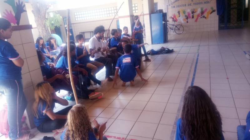 Atividade Mobilização Ambiental. Escola Estadual Artur Oliveira da Silva. Juazeiro-BA. 02/09/2019 e 03/09/2019.