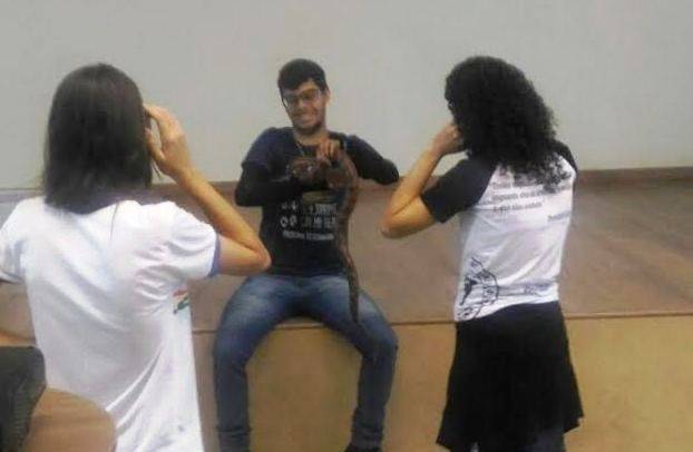 Visita Técnica ao CEMAFAUNA/UNIVASF. Escola Jornalista João Ferreira Gomes. Petrolina-PE. 09/05/2017.
