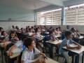 Atividades sobre Recursos Hídricos. Escola Guiomar Barreto Meira. em Juazeiro (BA). 22/03/2018.