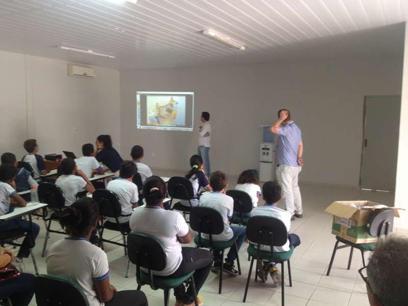 Visita técnica a Codevasf - Colégio Simão Pedro - Petrolina-PE - 01.09.15