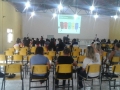 Coleta Seletiva foi discutida por 140 alunos. Durante a atividade, Cooperflits se tornou parceiro ambiental das ações do PEV.