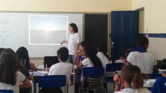 Atividades de Coleta Seletiva. Escola Dom Malan. Petrolina-PE. 08-04-2016