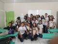 Construção Sustentável mobilizou cerca de 100 alunos da escola municipal Eliete Araújo. Atividade dos dia 14 e 19.04 teve palestras e oficinas.