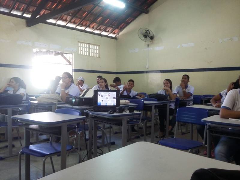 Palestra sobre vida sustentável - Escola Moysés Barbosa - Petrolina-PE - 11.08.15