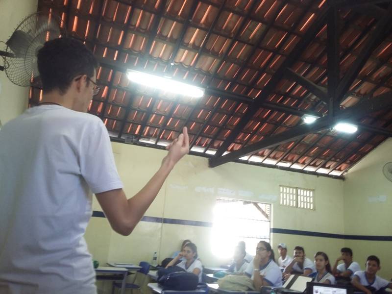 Palestra sobre vida sustentável - Escola Moysés Barbosa - Petrolina-PE - 11.08.15