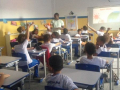 Atividade Saúde Ambiental. Escola Municipal São Domingos Sávio. Petrolina-PE. 13/03/2020.