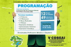 DEFINIDA A PROGRAMAÇÃO DO V COBEAI