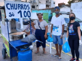 Promoção do descarte adequando do óleo de fritura. Praia do Janga. Paulista-PE. 10/10/20.