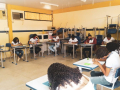 Atividade de Coleta Seletiva realizada na Escola de Referência em Ensino Médio Pau Brasil. Santa Maria da Boa Vista - PE. 10/03/2021.