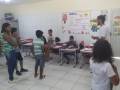 Atividade de Matemática Ambiental na Escola Municipal Carlos Costa e Silva, em Juazeiro.