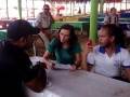Em visita, alunos discutem situação da Ilha do Rodeadouro. (18.11).