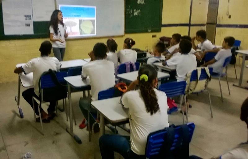 Atividade sobre arborização - Escola João Batista dos Santos - Petrolina-PE - 25.11.15