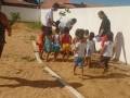 Atividades de Arborização. Escola Municipal de Educação Infantil Arlinda Alves Varjão. Juazeiro-BA. 29-07-2016