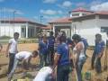 Horta escolar agroecológica. Escola Agostinho Muniz. Juazeiro-BA. 06-04-2016