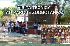 ESTUDANTES E PROFESSORES VISITAM PARQUE ZOOBOTÂNICO . 