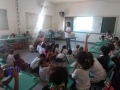 Atividade de Higiene e Saúde Ambiental desenvolvida nas escolas Domingos Sávio (15/03) e Pacífico da Luz (13/03), em Petrolina,PE.