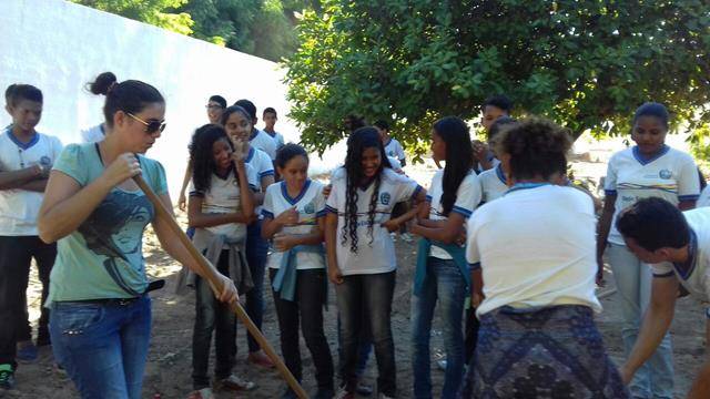 Horta Escolar Agroecológica. Escola Pe Luis Cassiano. Petrolina-PE. 13-05-2016