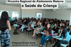 I ENCONTRO DE ALEITAMENTO MATERNO E SAÚDE DA CRIANÇA 