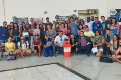INAUGURAÇÃO DO COLETOR DE PILHAS NA UNIVASF JUAZEIRO-BA