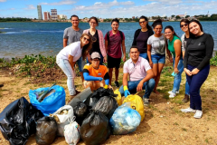 LIMPEZA SIMBÓLICA DA ORLA DE PETROLINA
