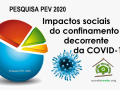 Pesquisa PEV 2020: Impactos sociais do confinamento decorrente da covid-19. Maio/2020
