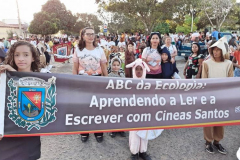 MEIO AMBIENTE É TEMA EM DESFILE DE 7 DE SETEMBRO