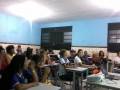 Atividade sobre Cursos Universitários ocorreu no Colégio Rui Barbosa e teve a participação de 90 alunos.
