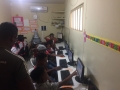 Cerce de 20 estudantes participaram da atividade de Mídia Ambiental na Escola Municipal Raimundo Medrado Primo, em Juazeiro (BA), dia 30.07.