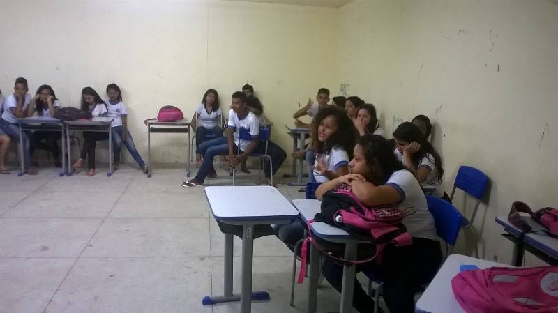 Atividade sobre coleta seletiva -  Escola Joao Batista - Petrolina-PE - 28.10.15