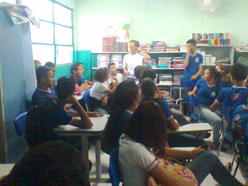 Atividade sobre coleta seletiva - Escola Pedro Raimundo Rêgo - Juazeiro-BA - 05.11.15