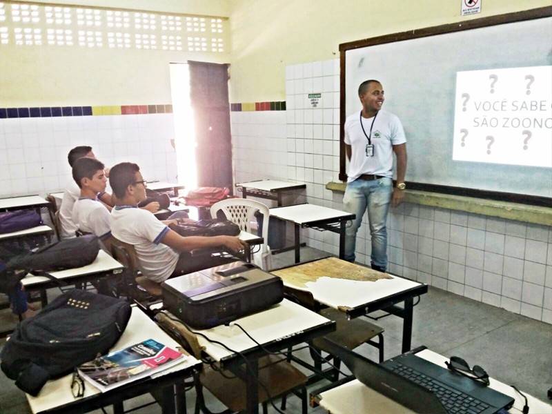 Atividade sobre zoonoses - Escola Professor Simão Amorim Durando - Petrolina-PE - 23.11.15