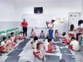 Atividade Arte Ambiental. Escola Francisca Aurora dos Santos. Salgueiro-PE. 05/11/2019.