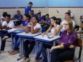 Cuidados e preservação das abelhas. Escola Rui Barbosa. Juazeiro-BA. 16/08/2017.