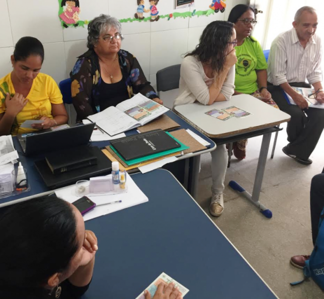 Atividades de Ambientalização. Escola Eleotério Soares Fonseca. Juazeiro-BA. 18/07/2017.